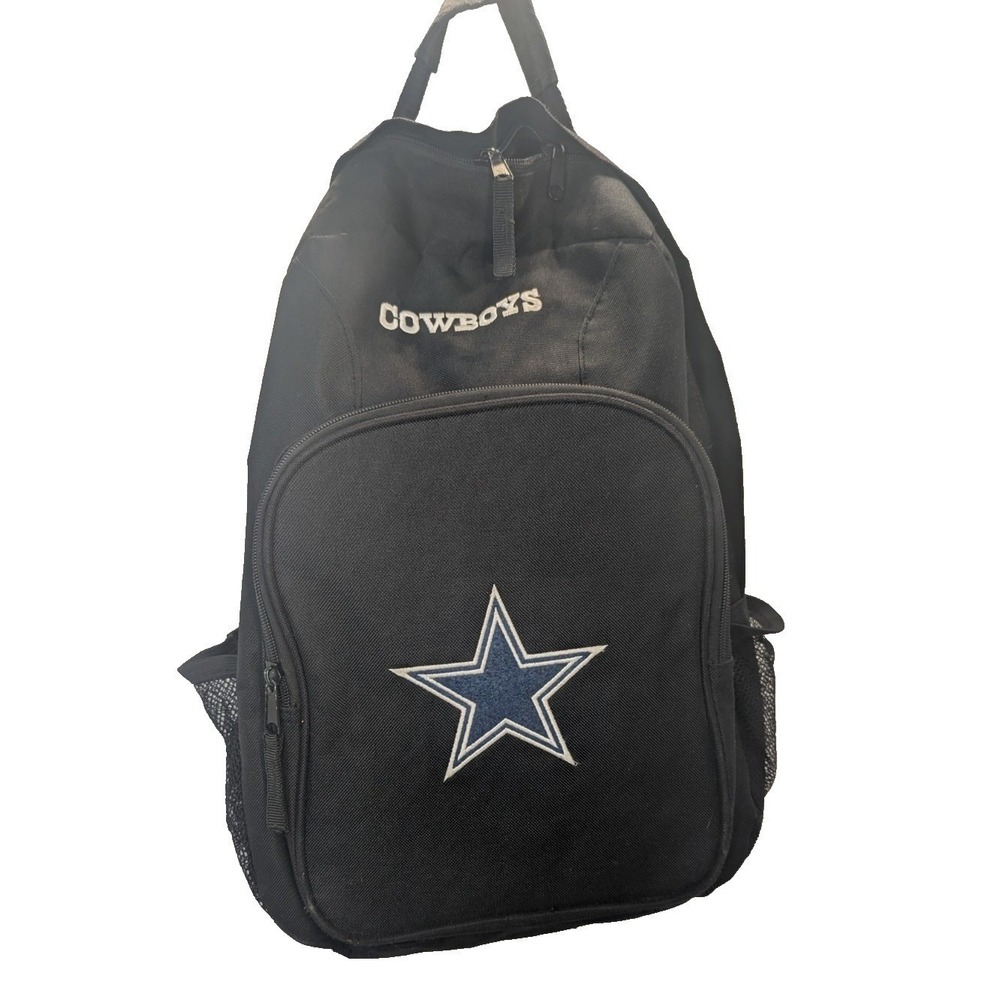 Dallas Cowboys Backpack Mini  NFL  Bag Pack Black Logo Daypack